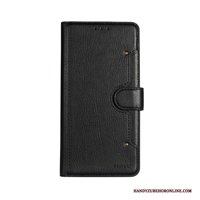 Hülle Samsung Galaxy S10 5g Taschen Anti-sturz Neu, Case Samsung Galaxy S10 5g Lederhülle Dunkelblau Business