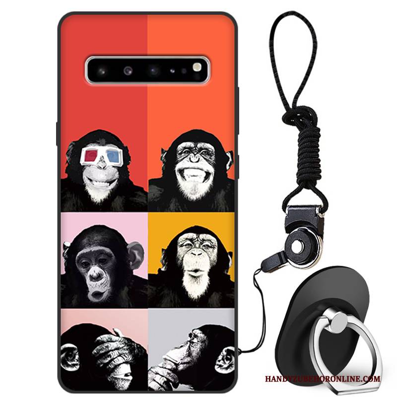 Hülle Samsung Galaxy S10 5g Taschen Anti-sturz Trendmarke, Case Samsung Galaxy S10 5g Silikon Handyhüllen Rot