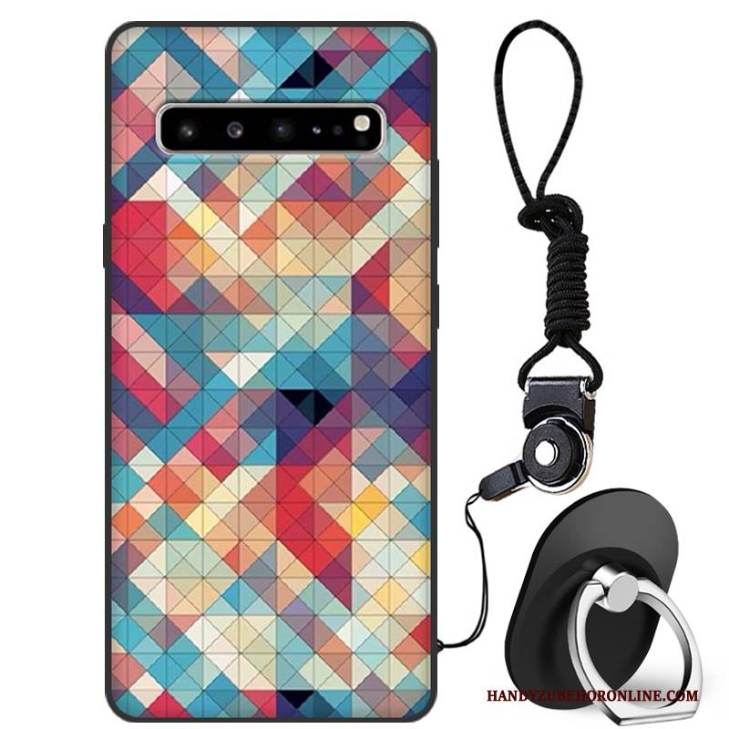 Hülle Samsung Galaxy S10 5g Taschen Anti-sturz Trendmarke, Case Samsung Galaxy S10 5g Silikon Handyhüllen Rot