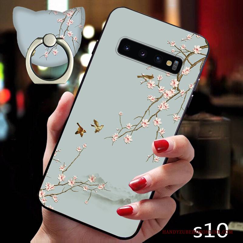 Hülle Samsung Galaxy S10 Kreativ Anti-sturz Handyhüllen, Case Samsung Galaxy S10 Weiche Persönlichkeit Trendmarke