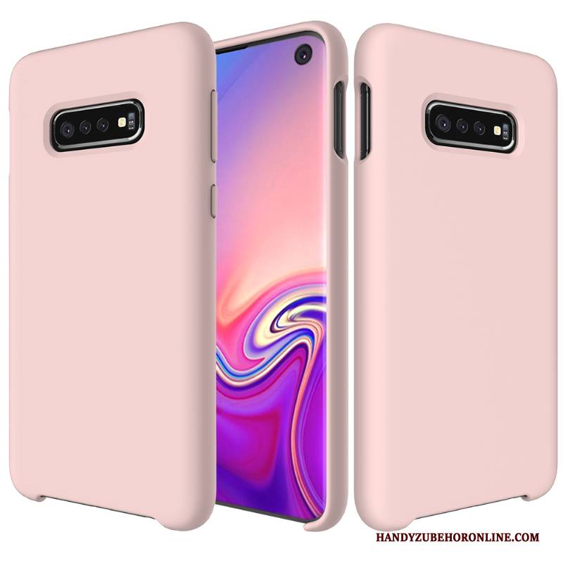 Hülle Samsung Galaxy S10 Kreativ Anti-sturz Trend, Case Samsung Galaxy S10 Silikon Handyhüllen Grün