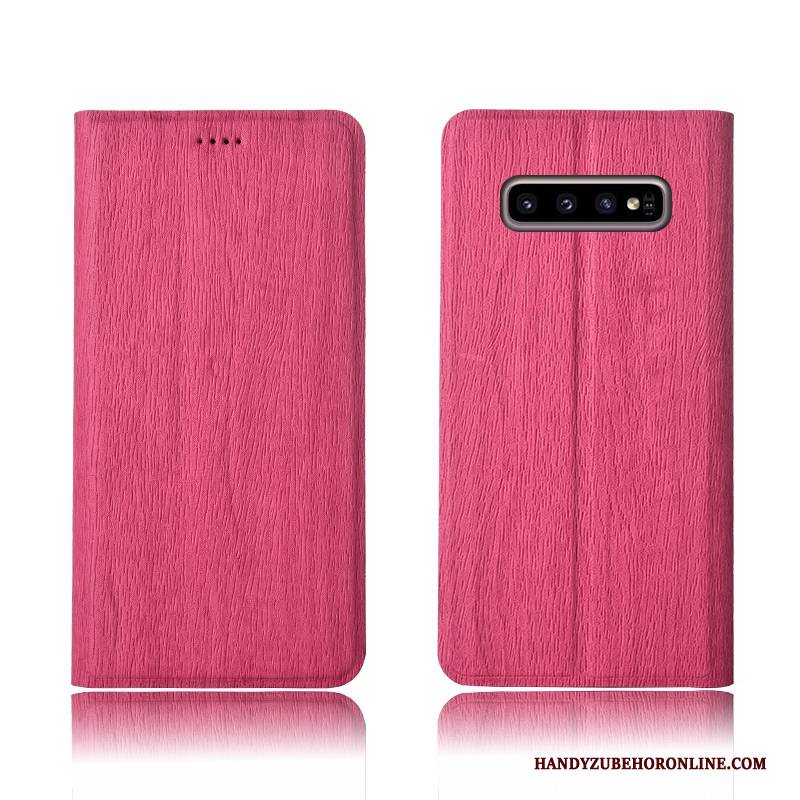 Hülle Samsung Galaxy S10 Lederhülle Neu Anti-sturz, Case Samsung Galaxy S10 Folio Handyhüllen Bäume