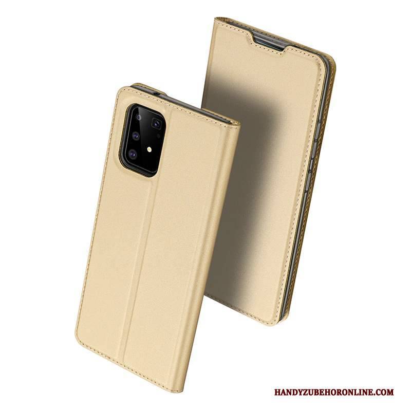 Hülle Samsung Galaxy S10 Lite Lederhülle Jugend Anti-sturz, Case Samsung Galaxy S10 Lite Folio Schlank Grün