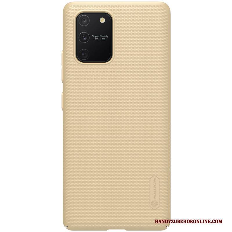 Hülle Samsung Galaxy S10 Lite Schutz Handyhüllen Dünne, Case Samsung Galaxy S10 Lite Gold Anti-sturz