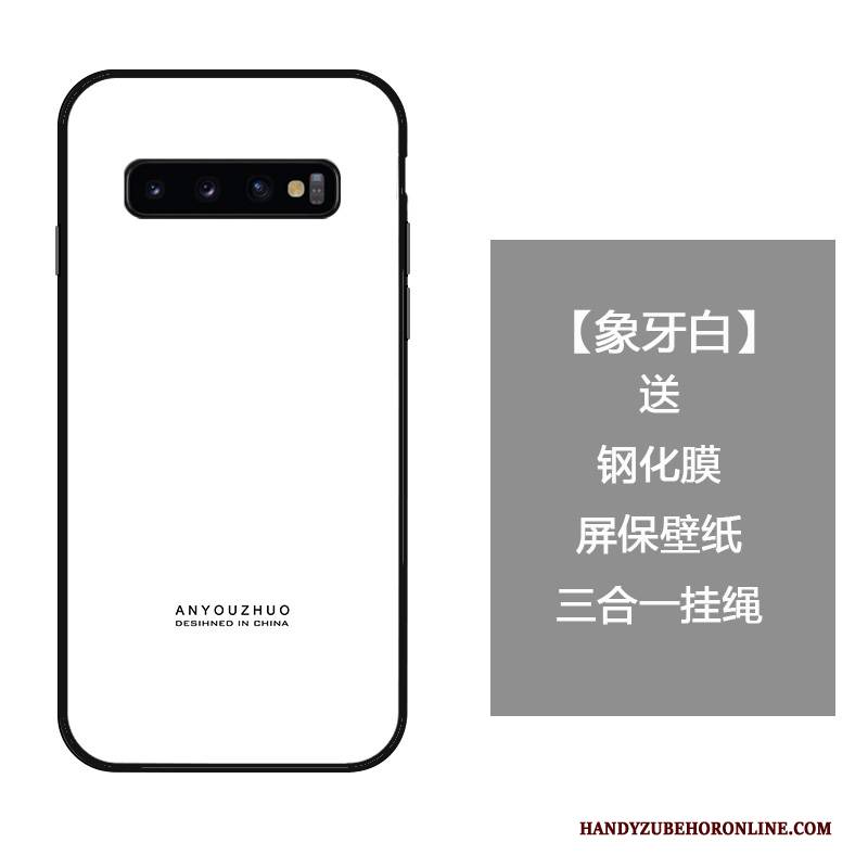 Hülle Samsung Galaxy S10 Schutz Anti-sturz Farbverlauf, Case Samsung Galaxy S10 Mode Handyhüllen Einfach