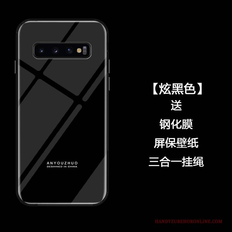 Hülle Samsung Galaxy S10 Schutz Anti-sturz Farbverlauf, Case Samsung Galaxy S10 Mode Handyhüllen Einfach