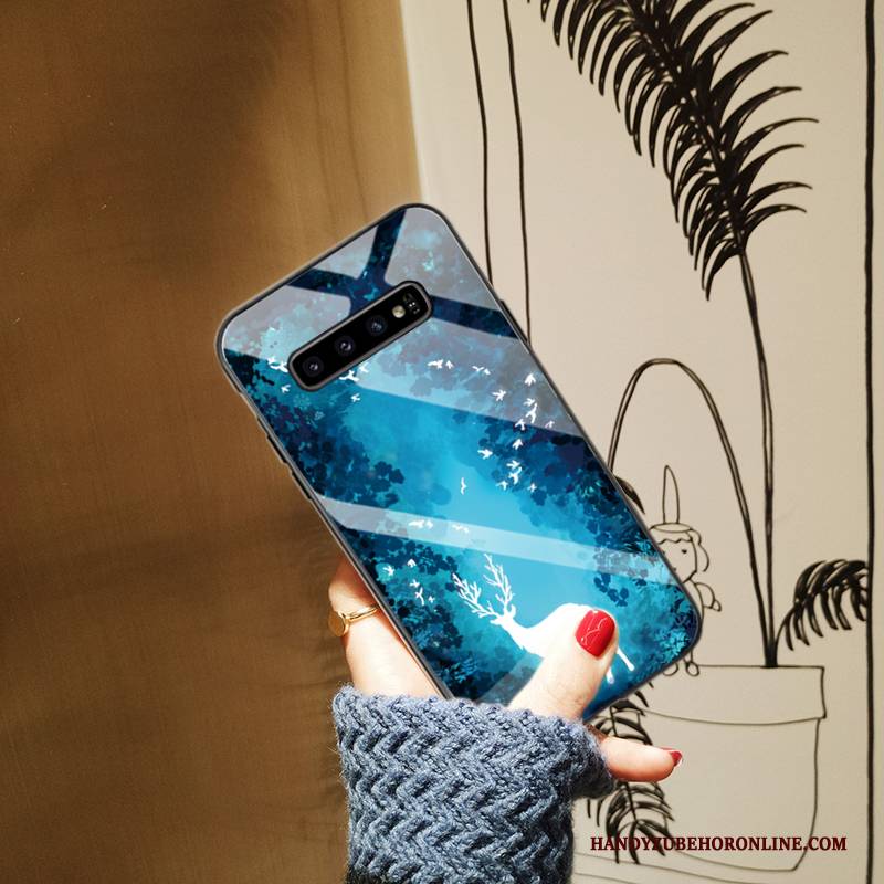 Hülle Samsung Galaxy S10+ Schutz Business Schlank, Case Samsung Galaxy S10+ Kreativ Schwer Handyhüllen