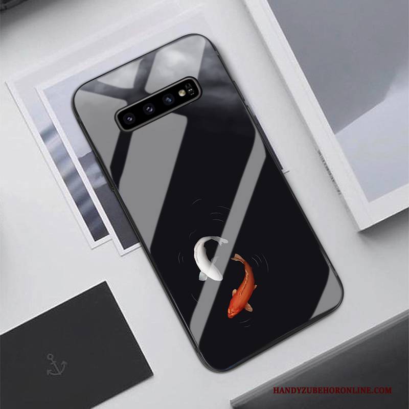 Hülle Samsung Galaxy S10+ Schutz Business Schlank, Case Samsung Galaxy S10+ Kreativ Schwer Handyhüllen