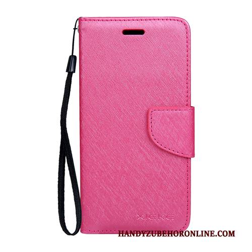 Hülle Samsung Galaxy S10 Schutz Einfarbig Rot, Case Samsung Galaxy S10 Folio Handyhüllen Monat