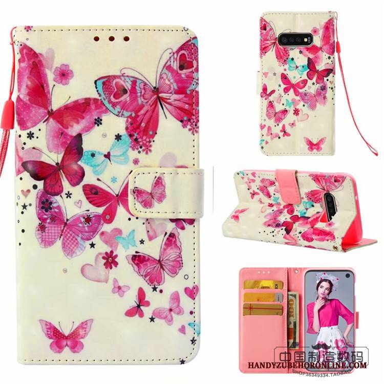 Hülle Samsung Galaxy S10+ Schutz Rosa, Case Samsung Galaxy S10+ Weiche