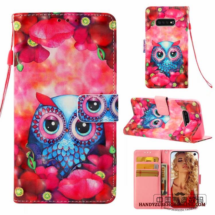 Hülle Samsung Galaxy S10+ Schutz Rosa, Case Samsung Galaxy S10+ Weiche