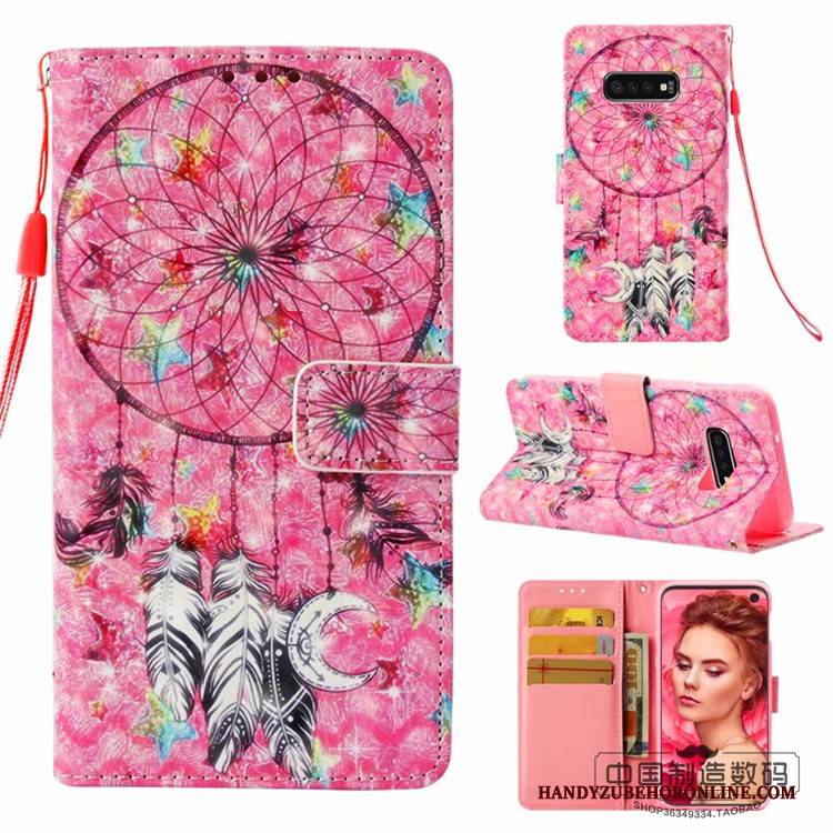 Hülle Samsung Galaxy S10+ Schutz Rosa, Case Samsung Galaxy S10+ Weiche