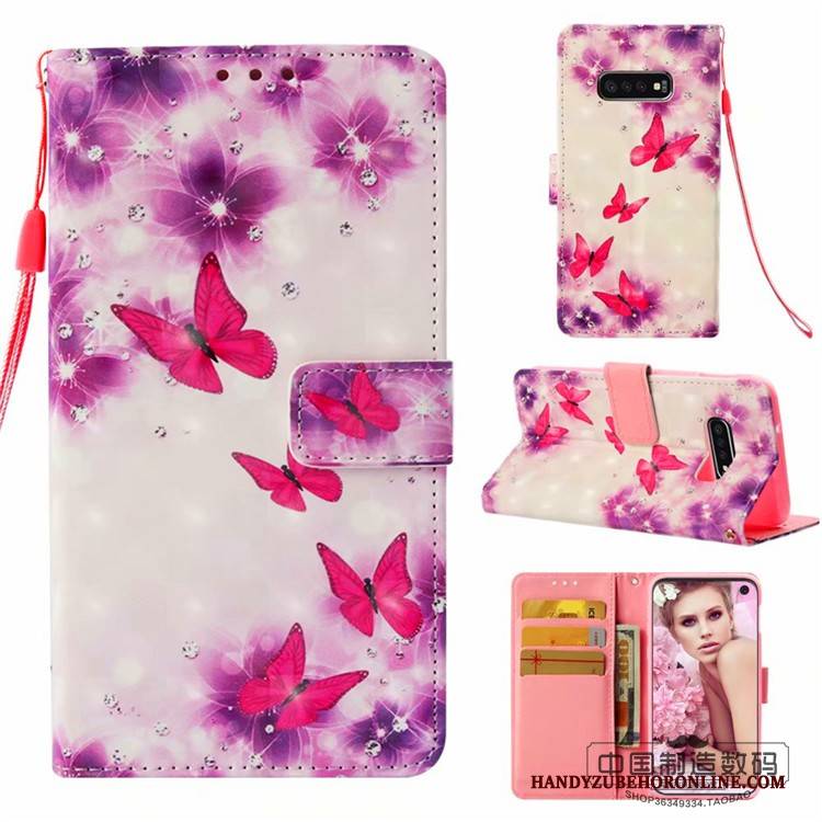 Hülle Samsung Galaxy S10+ Schutz Rosa, Case Samsung Galaxy S10+ Weiche