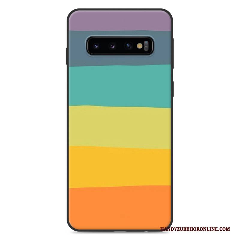 Hülle Samsung Galaxy S10 Silikon Nette Anti-sturz, Case Samsung Galaxy S10 Schutz Handyhüllen Neu