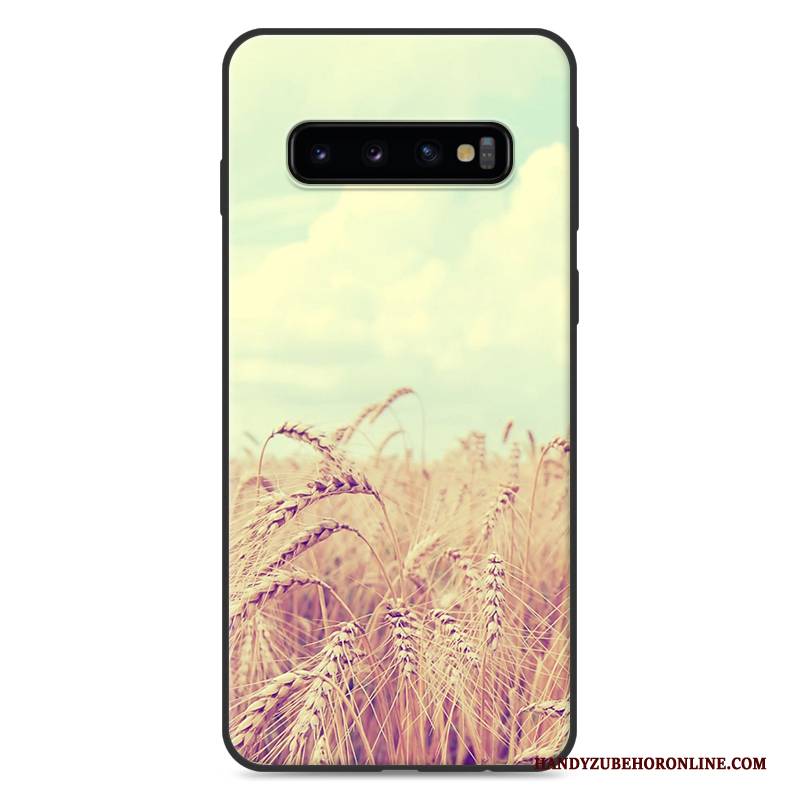 Hülle Samsung Galaxy S10 Silikon Nette Anti-sturz, Case Samsung Galaxy S10 Schutz Handyhüllen Neu