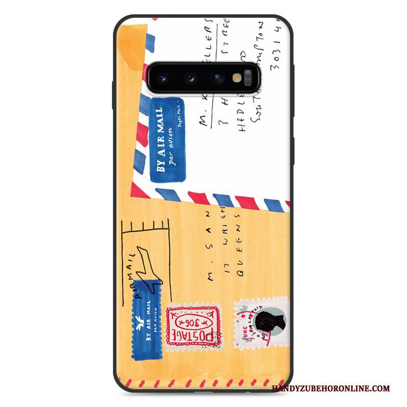 Hülle Samsung Galaxy S10 Silikon Nette Anti-sturz, Case Samsung Galaxy S10 Schutz Handyhüllen Neu