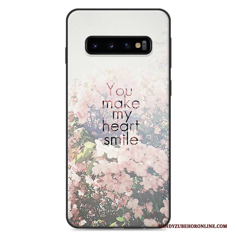 Hülle Samsung Galaxy S10 Silikon Nette Anti-sturz, Case Samsung Galaxy S10 Schutz Handyhüllen Neu