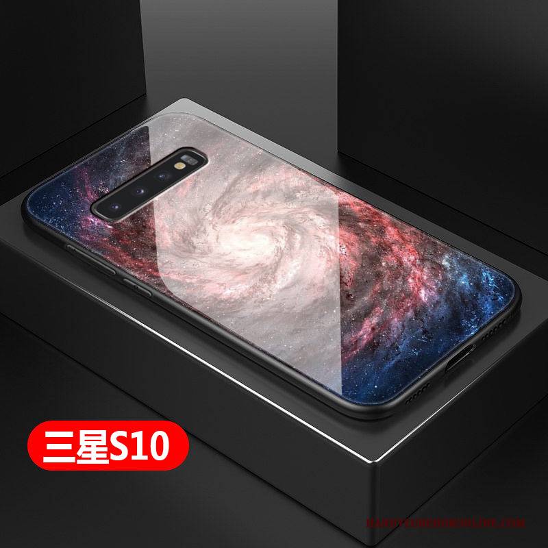 Hülle Samsung Galaxy S10 Taschen Anti-sturz Einfach, Case Samsung Galaxy S10 Kreativ Persönlichkeit Trendmarke