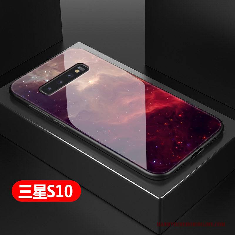 Hülle Samsung Galaxy S10 Taschen Anti-sturz Einfach, Case Samsung Galaxy S10 Kreativ Persönlichkeit Trendmarke