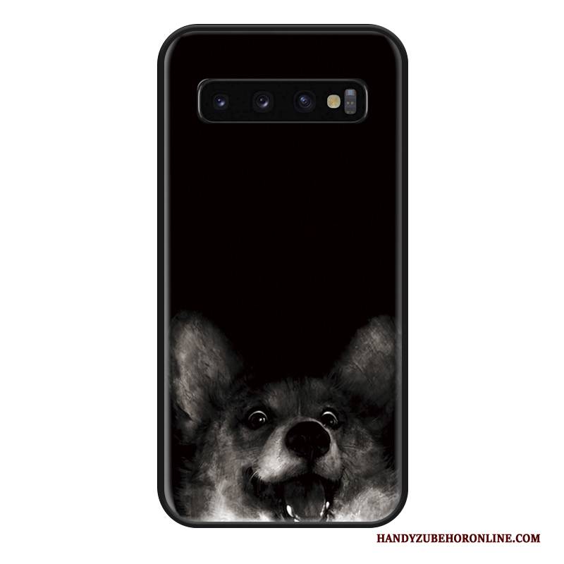 Hülle Samsung Galaxy S10 Taschen Anti-sturz Persönlichkeit, Case Samsung Galaxy S10 Karikatur Nette Hängende Verzierungen