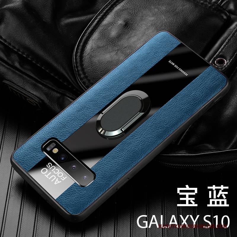 Hülle Samsung Galaxy S10 Taschen Business Membran, Case Samsung Galaxy S10 Lederhülle Handyhüllen Trend