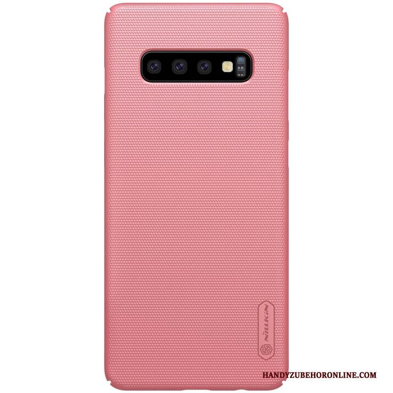 Hülle Samsung Galaxy S10+ Taschen Handyhüllen Schwer, Case Samsung Galaxy S10+ Schutz Nubuck Anti-sturz