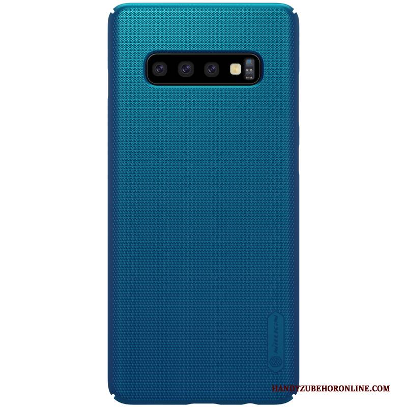 Hülle Samsung Galaxy S10+ Taschen Handyhüllen Schwer, Case Samsung Galaxy S10+ Schutz Nubuck Anti-sturz