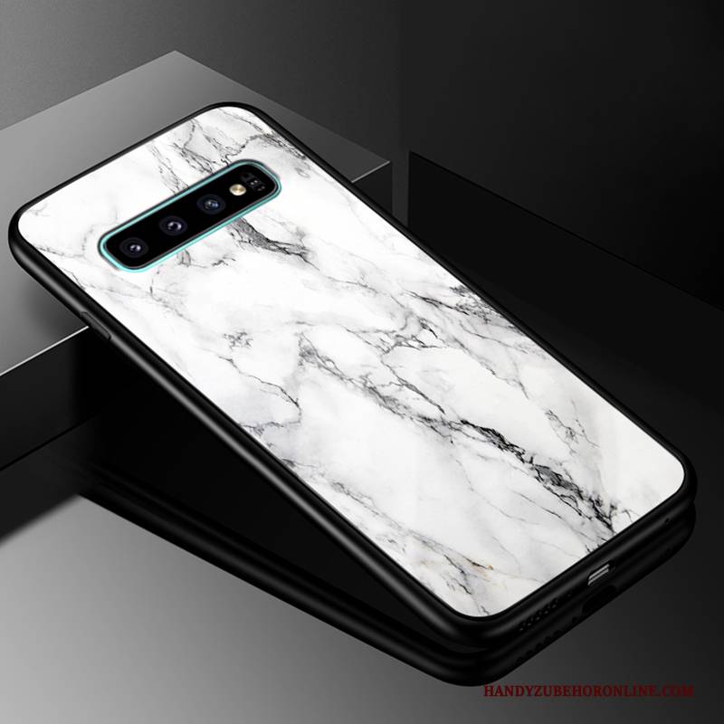 Hülle Samsung Galaxy S10+ Taschen Persönlichkeit Schwer, Case Samsung Galaxy S10+ Silikon Handyhüllen Anti-sturz