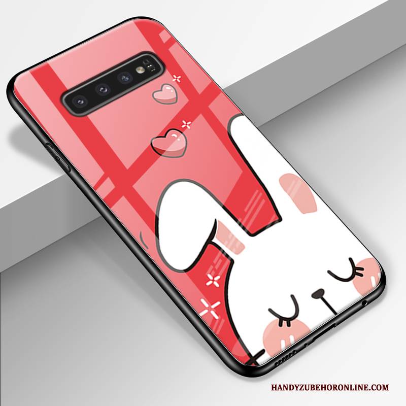 Hülle Samsung Galaxy S10+ Weiche Gelb Nette, Case Samsung Galaxy S10+ Kreativ Mini Handyhüllen