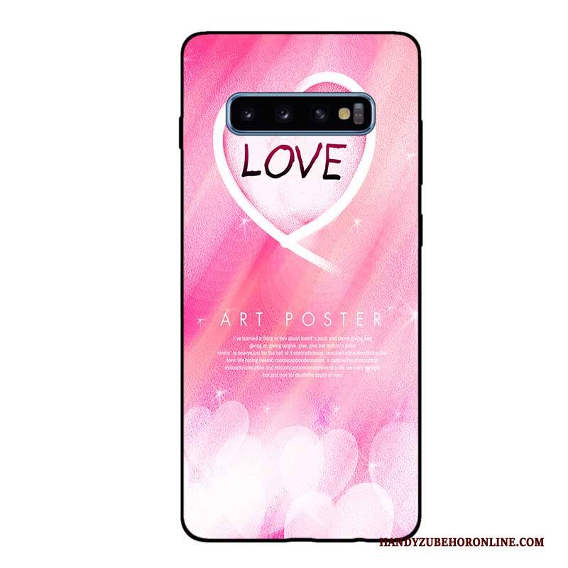 Hülle Samsung Galaxy S10 Weiche Handyhüllen Schwarz, Case Samsung Galaxy S10 Taschen Anti-sturz Angepasst