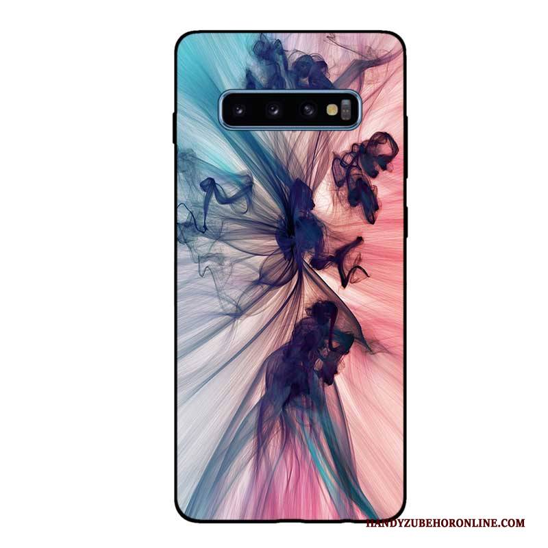 Hülle Samsung Galaxy S10 Weiche Handyhüllen Schwarz, Case Samsung Galaxy S10 Taschen Anti-sturz Angepasst