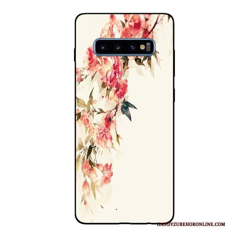 Hülle Samsung Galaxy S10 Weiche Handyhüllen Schwarz, Case Samsung Galaxy S10 Taschen Anti-sturz Angepasst