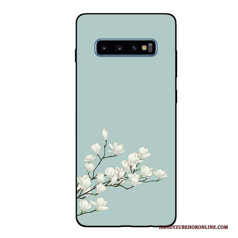 Hülle Samsung Galaxy S10 Weiche Handyhüllen Schwarz, Case Samsung Galaxy S10 Taschen Anti-sturz Angepasst