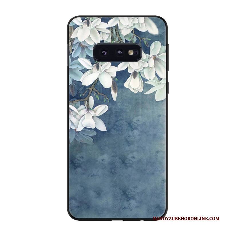 Hülle Samsung Galaxy S10e Karikatur Kunst Gelb, Case Samsung Galaxy S10e Schutz Trend Handyhüllen