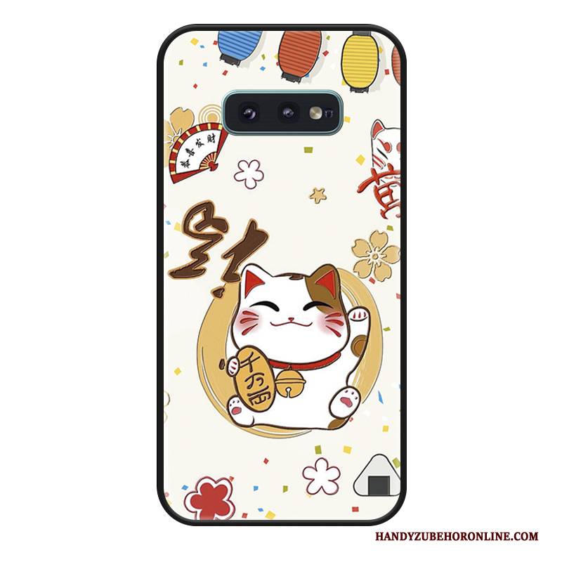 Hülle Samsung Galaxy S10e Karikatur Reichtum Rot, Case Samsung Galaxy S10e Schutz Einfach Trendmarke