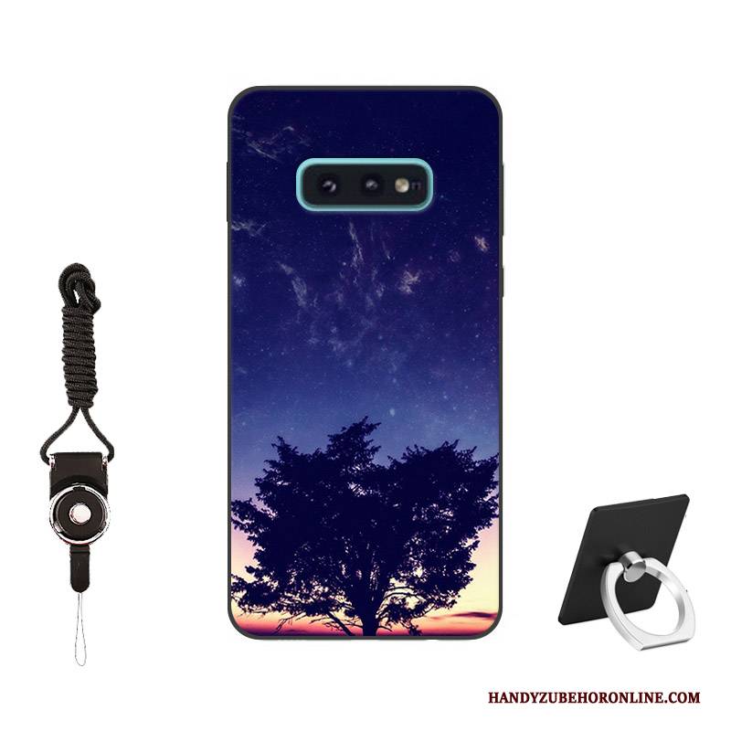 Hülle Samsung Galaxy S10e Kreativ Blau Trend, Case Samsung Galaxy S10e Schutz Persönlichkeit Angepasst