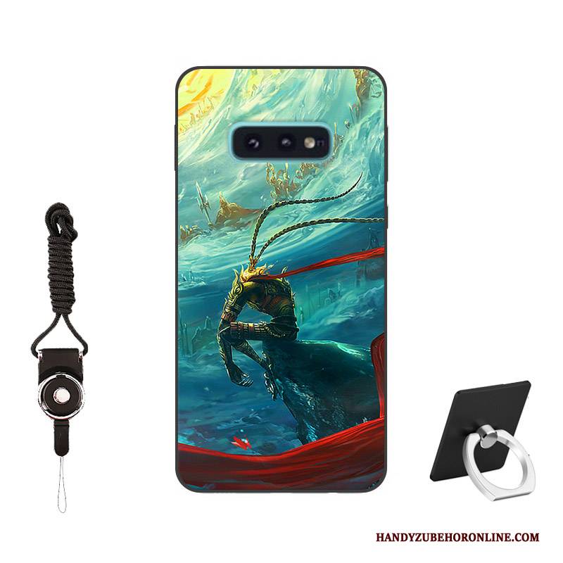 Hülle Samsung Galaxy S10e Kreativ Blau Trend, Case Samsung Galaxy S10e Schutz Persönlichkeit Angepasst