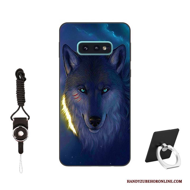 Hülle Samsung Galaxy S10e Kreativ Blau Trend, Case Samsung Galaxy S10e Schutz Persönlichkeit Angepasst