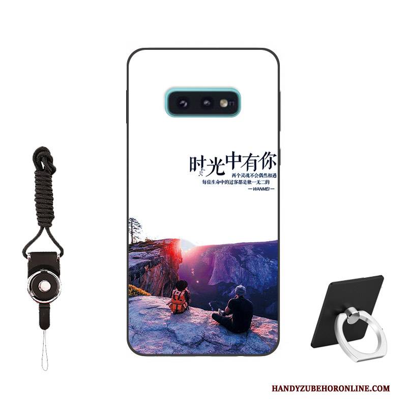 Hülle Samsung Galaxy S10e Kreativ Blau Trend, Case Samsung Galaxy S10e Schutz Persönlichkeit Angepasst