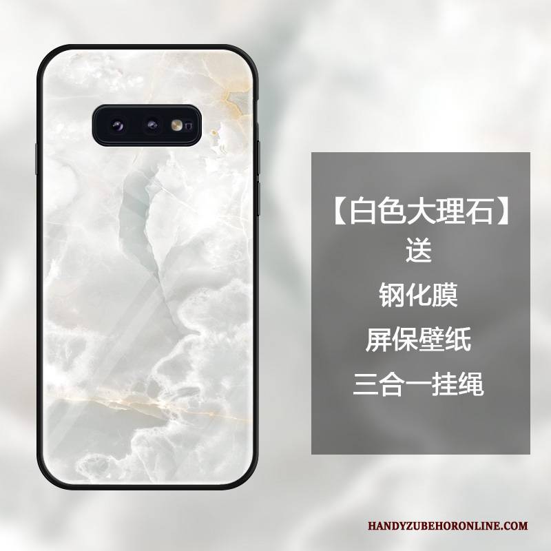 Hülle Samsung Galaxy S10e Kreativ Hängende Verzierungen Anti-sturz, Case Samsung Galaxy S10e Mode Persönlichkeit Gehärtetes Glas