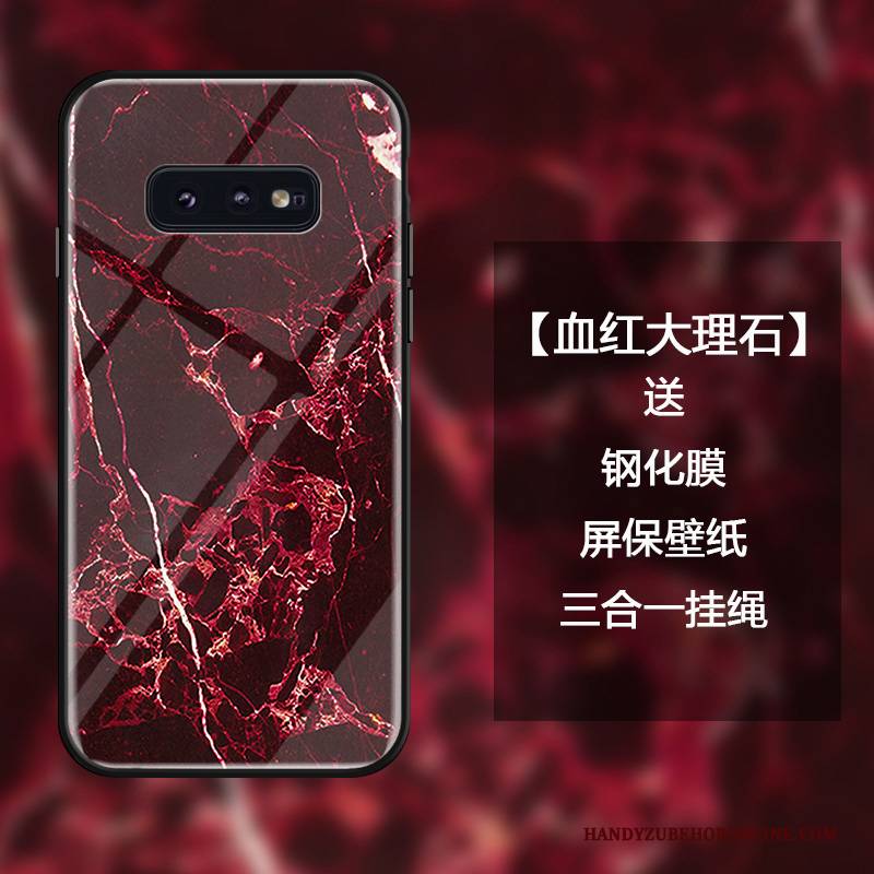 Hülle Samsung Galaxy S10e Kreativ Hängende Verzierungen Anti-sturz, Case Samsung Galaxy S10e Mode Persönlichkeit Gehärtetes Glas