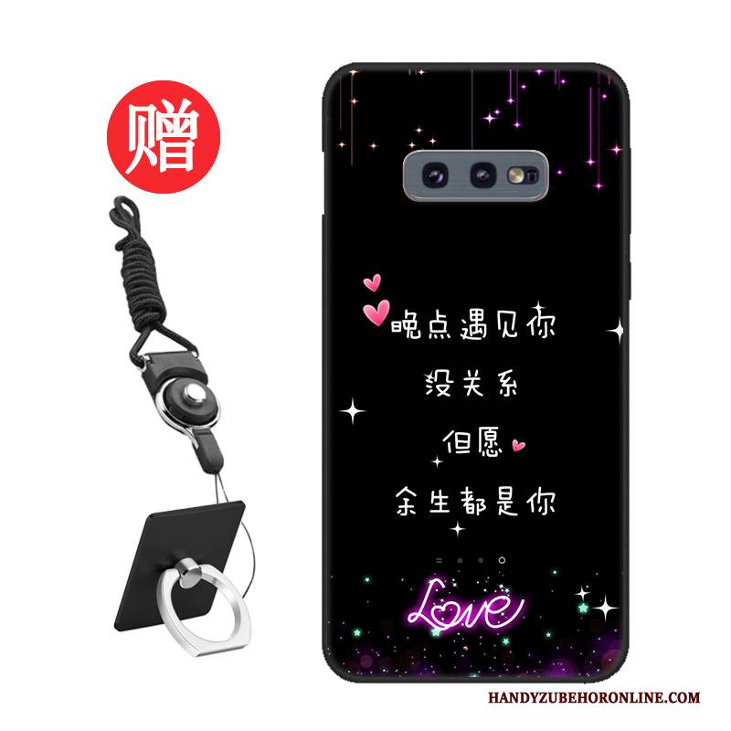 Hülle Samsung Galaxy S10e Schutz Handyhüllen Membran, Case Samsung Galaxy S10e Liebhaber Muster