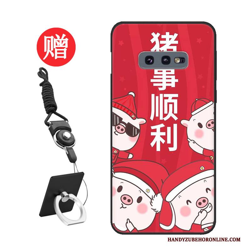 Hülle Samsung Galaxy S10e Schutz Handyhüllen Membran, Case Samsung Galaxy S10e Liebhaber Muster