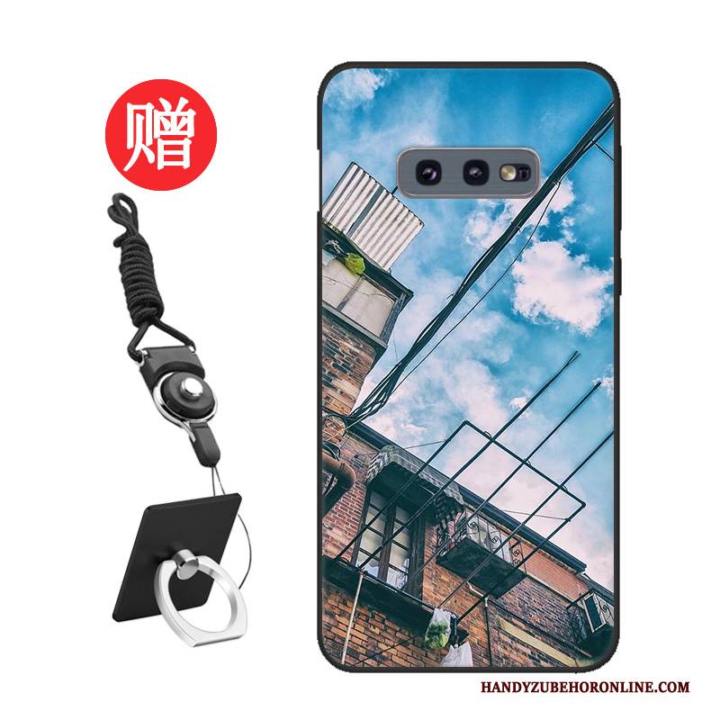 Hülle Samsung Galaxy S10e Schutz Handyhüllen Membran, Case Samsung Galaxy S10e Liebhaber Muster