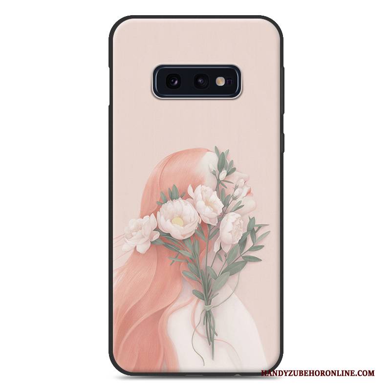 Hülle Samsung Galaxy S10e Silikon Nubuck Einfach, Case Samsung Galaxy S10e Taschen Persönlichkeit Anti-sturz