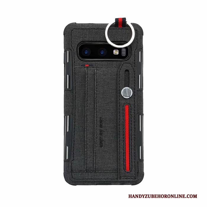 Hülle Samsung Galaxy S10e Taschen Karte Anti-sturz, Case Samsung Galaxy S10e Schutz Ring Handyhüllen