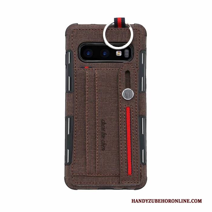 Hülle Samsung Galaxy S10e Taschen Karte Anti-sturz, Case Samsung Galaxy S10e Schutz Ring Handyhüllen