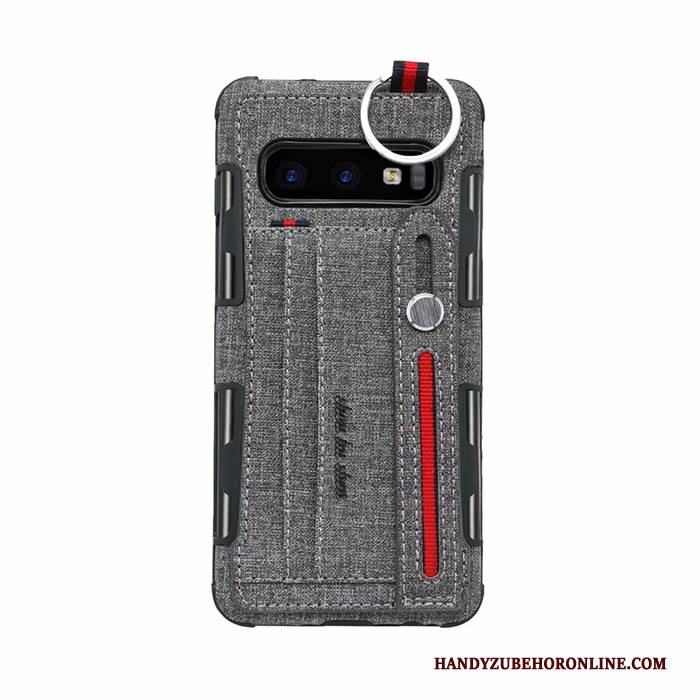 Hülle Samsung Galaxy S10e Taschen Karte Anti-sturz, Case Samsung Galaxy S10e Schutz Ring Handyhüllen