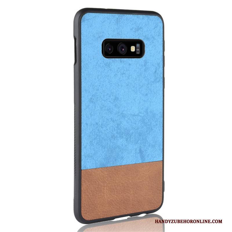 Hülle Samsung Galaxy S10e Taschen Mischfarben Schwer, Case Samsung Galaxy S10e Schutz Denim Grau