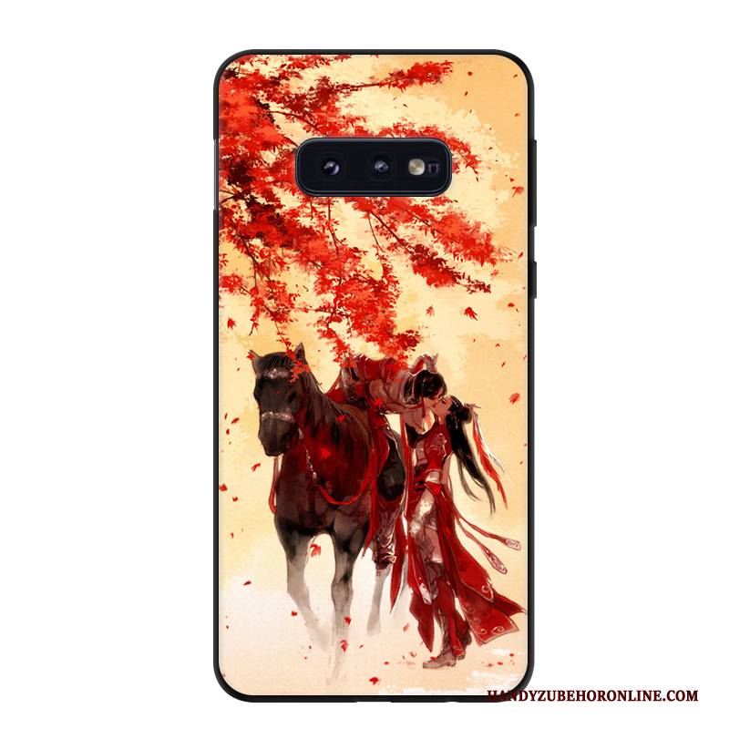 Hülle Samsung Galaxy S10e Weiche Frisch Grün, Case Samsung Galaxy S10e Schutz Handyhüllen Persönlichkeit